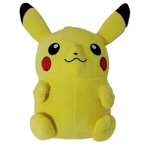 Pokemon Pikachu Plush 16 Inch Stuffed Animal Toy 2022 Nintendo Yellow